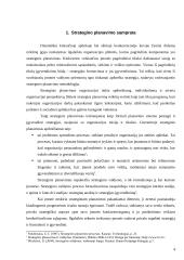 Strateginio planavimo samprata, tikslai, metodika bei procesas 4 puslapis