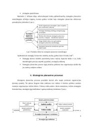 Strateginio planavimo samprata, tikslai, metodika bei procesas 9 puslapis