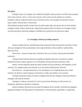 Strateginių planų įvertinimas: AB "Utenos trikotažas" 9 puslapis
