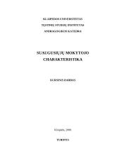 Suaugusiųjų mokytojo charakteristika