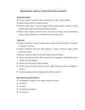 Sveikatos ugdymo programa: "Augame sveiki, stiprūs, saugūs" 6 puslapis