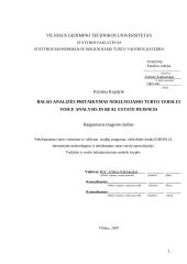 Balso analizės pritaikymas nekilnojamo turto verslui 2 puslapis
