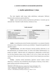 Įmonių veiklos auditas Lietuvoje: problemos ir sprendimai 8 puslapis