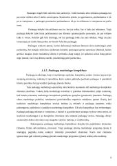 Paslaugų marketingas: UAB "Žalkrina" 9 puslapis