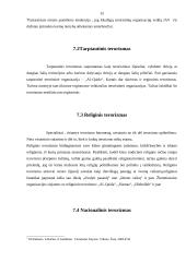 Terorizmo apraiškos. Terorizmo priežastys 15 puslapis