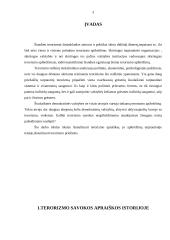 Terorizmo apraiškos. Terorizmo priežastys 3 puslapis