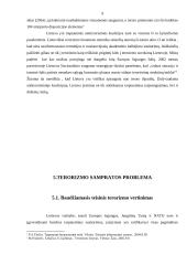 Terorizmo apraiškos. Terorizmo priežastys 9 puslapis