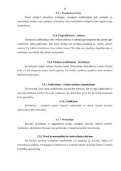 Transporto vadybininkų veiklos sritys 18 puslapis