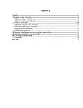 Turizmo verslas ir perspektyvos Lietuvoje