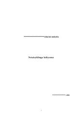 Netaisyklinga vaikų laikysena