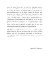 O. Wilde "The Nightingale and the Rose" 2 puslapis