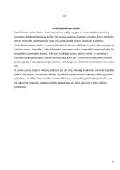 Veiklos finansine analizė: AB "Anykščių vynas" 19 puslapis