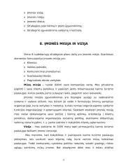 Verslo planas: kaimo turizmo organizavimas ir plėtojimas IĮ "Gaja" 20 puslapis