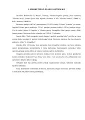 Verslo planas: restoranas - maitinimo įmonė "Vilniaus rūsys" 4 puslapis