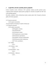Apskaitos ypatybės logistikos įmonėje 12 puslapis