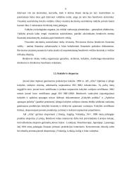 Apskaitos organizavimas: AB "Alita" 5 puslapis