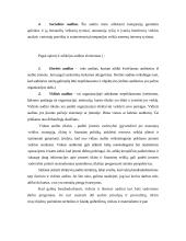 Auditas. Audito atsiradimas, organizavimas, reikšmė ir būtinumas 5 puslapis