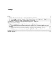 Viešojo administravimo teorijos problemų nustatymas ir sprendimas