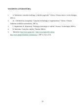 Vilniaus kelių eismo priežiūros tarnybos paslaugų proceso tobulinimas 20 puslapis