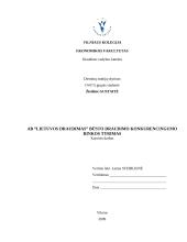 Būsto draudimo konkurencingumo rinkos tyrimas: AB "Lietuvos draudimas"