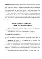 Centrinis Lietuvos bankas ir jo vaidmuo ekonomikoje 6 puslapis