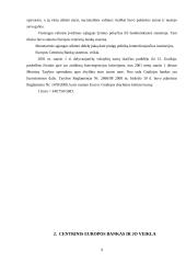 Europos centrinis bankas (ECB) ir jo veikla 9 puslapis