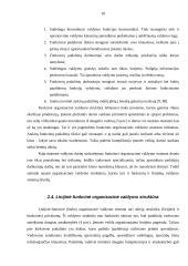 Įmonės organizacinė struktūra, jų tipai 9 puslapis