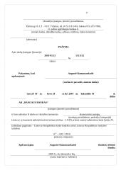 Dokumentų valdymas: "Dangaus bankas" 17 puslapis