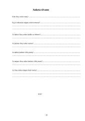 Lėlių teatro vieta integruoto ugdymo sistemoje 20 puslapis