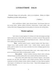 Lėlių teatro vieta integruoto ugdymo sistemoje 4 puslapis