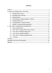 Marketingo komplekso analizė: UAB "Tele2" 2 puslapis