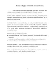 Kauno Kolegijos internetinio puslapio kalba 5 puslapis