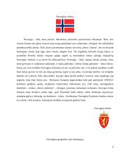 Norvegija. Geografines ypatybės ir lankomiausi objektai 2 puslapis