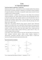Operacinio stiprintuvo tipo CA307 OA lusto topologijos projektavimas 2 puslapis