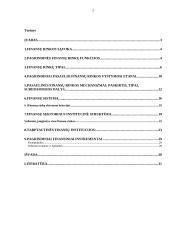 Pasaulinė finansų rinka, jos šiuolaikinės charakteristikos 2 puslapis