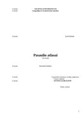 Pasaulio atlasai 2 puslapis
