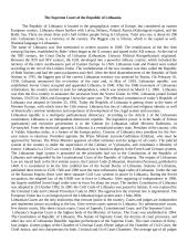 The Supreme Court of the Republic of Lithuania