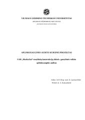 Statybinių konstrukcijų ūkinės-gamybinės veiklos aplinkosauginis auditas: UAB "Markučiai"
