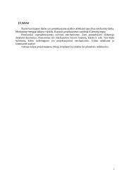 Mechaninį darbą atliekančios mašinos projektavimas 3 puslapis