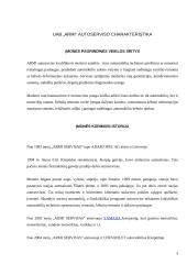 Gamybinės praktikos ataskaita: autoservisas UAB "Armi" 3 puslapis