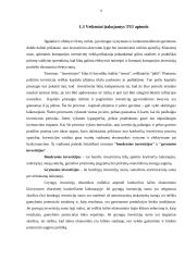 Tiesioginės užsienio investicijos ir jų būtinumas Lietuvai 7 puslapis