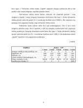 Kompiuterizuotas modeliavimas: AB "Ugnelė" 6 puslapis