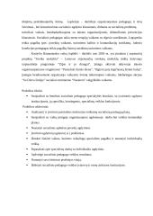 Pažintinės praktikos ataskaita: Panevėžio lopšelis-darželis "Eglutė" 2 puslapis