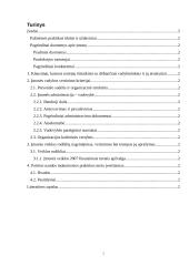 Pažintinės praktikos ataskaita: valdymo procesas IĮ "Optika ir Rega" 2 puslapis