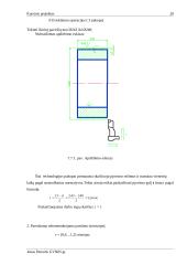 Vienetinio technologijos proceso projektavimas: stiklinė (įvorė) 20 puslapis