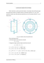 Vienetinio technologijos proceso projektavimas: stiklinė (įvorė) 5 puslapis