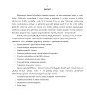 Praktikos ataskaita: saugos sistemos, signalizacijos  UAB "Armabelus" 2 puslapis