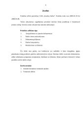 Priešdiplominės praktikos ataskaita: gyvenamųjų namų statyba UAB "Statybų žiedas" 3 puslapis