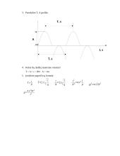 Laisvojo kritimo pagreičio nustatymas matematine svyruokle 4 puslapis