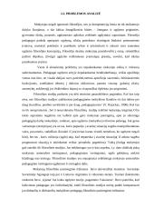 Pedagogikoje ignoruojama filosofija 7 puslapis